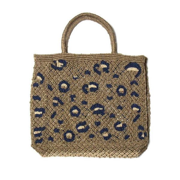 Leopard Indigo Khaki Bag