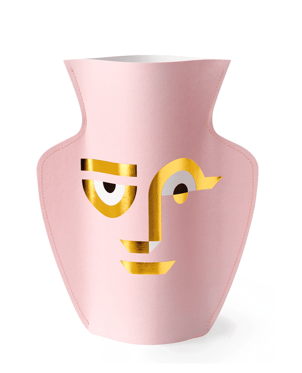 Large Vase Double Sided Blue & Pink