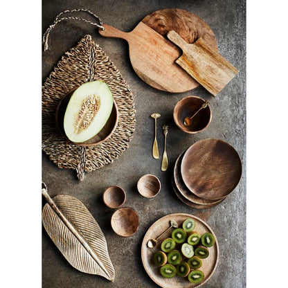 Burnt Wooden Bowl